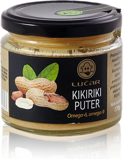 Puter od kikirikija 170 g Lučar